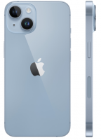 Смартфон Apple iPhone 14 A2882 128Gb голубой (MPVN3HN/A) Смартфон Apple iPhone 14 A2882 128Gb голубой (MPVN3HN/A)