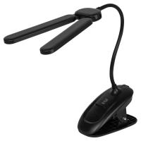 Светильник настольный ЭРА NLED-512-6W-BK светодиодный цвет корпуса черный - фото