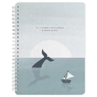 Тетрадь общая А5 120 листов в клетку на спирали Be Smart Soul - фото