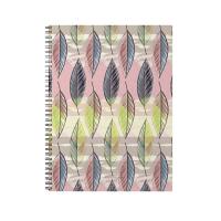 Тетрадь общая А4 60 листов в клетку на спирали Erich Krause Flora - фото