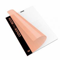 Тетрадь общая А4 48 листов в клетку с оранжевой обложкой Erich Krause CoverProBook Neon - фото