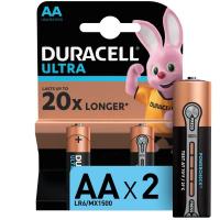 Батарейки DURACELL ULTRA AA/LR6 бл/2шт, цена, описание, фото 1 Батарейки DURACELL ULTRA AA/LR6 бл/2шт - фото