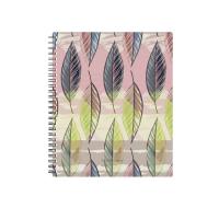 Тетрадь общая А5+ 60 листов в клетку на спирали Erich Krause Flora - фото