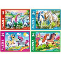 Пазл 54 элемента Чудесные единороги - фото
