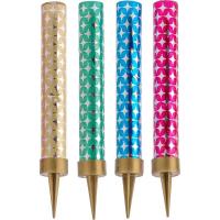 Набор свечей-фонтанов для торта Фонтаны, 10 см ( 4 шт в упак.) - фото