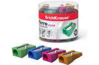 Точилка для карандашей металлическая Erich Krause Ferro Color цветная - фото