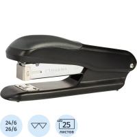Степлер канцелярский до 25 листов Sax 39 черный, цена, описание, фото 1 Степлер канцелярский до 25 листов Sax 39 черный - фото