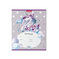 Тетрадь школьная А5 18 листов в клетку Erich Krause Dream Unicorn - фото