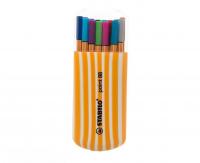 Набор линеров 20 цветов 0.4 мм Stabilo Point - фото