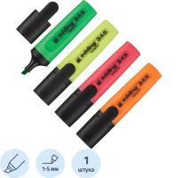 Набор текстовыделителей 4 цвета Edding 345 (толщина линии 1-5 мм) - фото