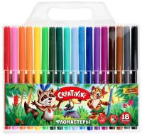 Фломастеры 18 цветов Creativiki