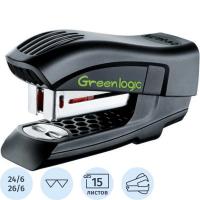 Степлер-мини канцелярский до 15 листов Maped Greenlogic черный Степлер-мини канцелярский до 15 листов Maped Greenlogic черный