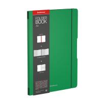 Тетрадь общая А4 2х48 листов в клетку в съемной зеленой обложке Erich Krause FolderBook Classic - фото