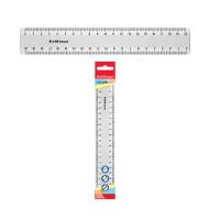 Линейка 20 см пластиковая Erich Krause Candy белая - фото