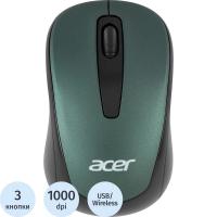 Мышь компьютерная беспроводная Acer OMR135 зеленая - фото