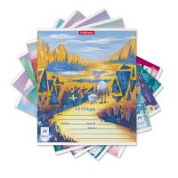 Тетрадь школьная А5 24 листа в клетку Erich Krause Далекая планета (обложка в ассортименте) - фото