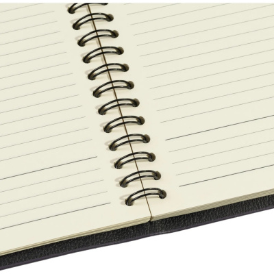 Ежедневник недатированный А5 искусственная кожа 96 л Attache Selection Fluid бирюзовый - фото 3