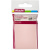 Блок для записей с клеевым краем 76х51 мм Attache розовый (1 блок, 100 листов) - фото 1