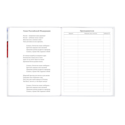 Дневник школьный для 5-11 класса 48 листов Brauberg Символика твердая обложка - фото 10