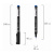 Маркер перманентный синий Brauberg Jet (толщина линии 0.5 мм) - фото 2