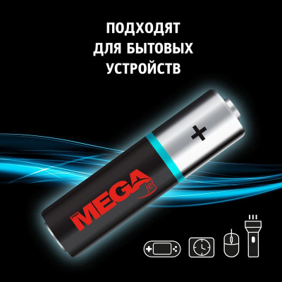 Батарейка Promega 6LR61/Крона 9V/1604A алкалиновая (щелочная) 1шт/уп - фото 3