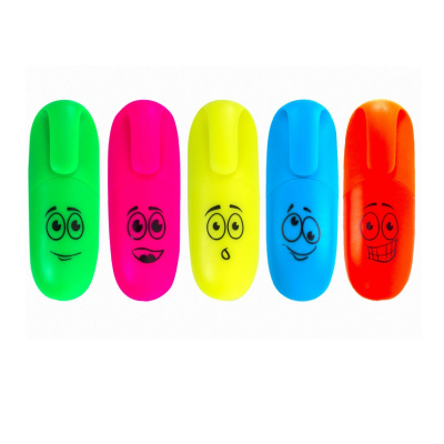 Набор текстовыделителей 5 цветов Юнландия Неончики (толщина линии 1-5 мм), цена, описание, фото 1 Набор текстовыделителей 5 цветов Юнландия Неончики (толщина линии 1-5 мм) - фото 1