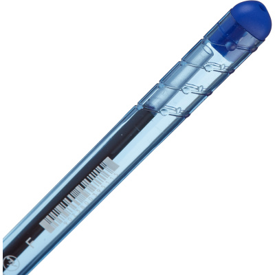 Ручка шариковая Kores K1 0.5 мм синяя - фото 4