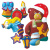 Набор для изготовления и росписи барельефов из гипса Lori Елочные игрушки Рождество - фото 3