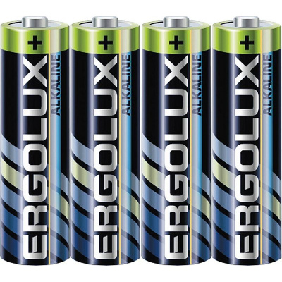 Батарейка Ergolux Alkaline AA 4шт/уп - фото 1