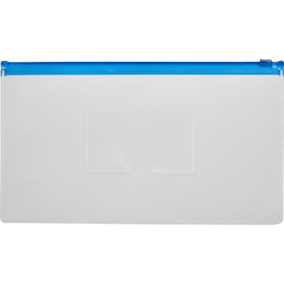 Папка-конверт на молнии А6 до 50 листов Attache прозрачная, цена, описание, фото 1 Папка-конверт на молнии А6 до 50 листов Attache прозрачная - фото 1