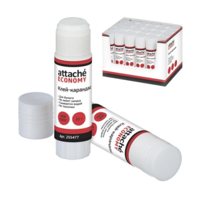 Клей-карандаш 21 г Attache Economy - фото 1