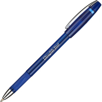 Ручка шариковая Unomax (Unimax) Ultra Glide Steel 0.8 мм синяя - фото 9