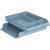 Лоток для бумаг горизонтальный голубой Deli NuSign ENS001 набор 2 лотка+органайзер, цена, описание, фото 6 Лоток для бумаг горизонтальный голубой Deli NuSign ENS001 набор 2 лотка+органайзер - фото 6