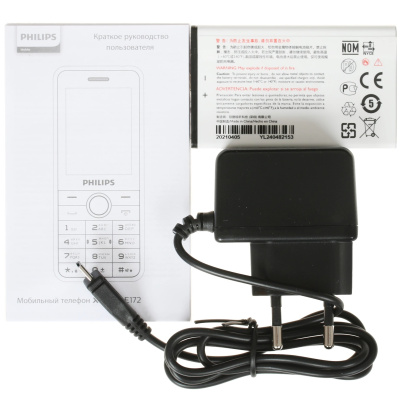 Мобильный телефон Philips Xenium E172 черный - фото 3