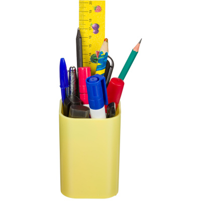 Подставка-стакан для ручек и карандашей Attache Selection желтая - фото 4