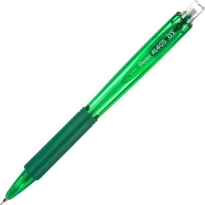 Карандаш механический 0.5 мм НВ с ластиком Pentel AL405 - фото 1