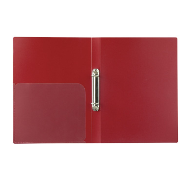 Папка на кольцах А4 25 мм до 170 листов Brauberg Стандарт красная - фото 3