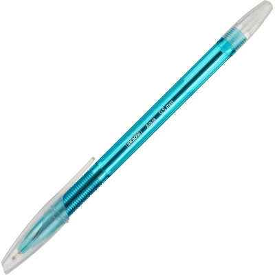 Ручка шариковая Attache Aqua 0.5 мм синяя - фото 8