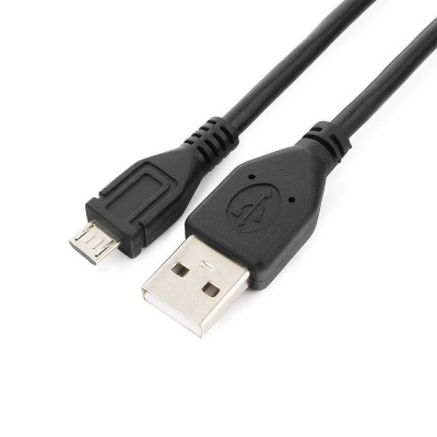 Кабель USB 2.0 - Micro USB 1.8 м Cablexpert черный (CCP-mUSB2-AMBM-6) - фото 2