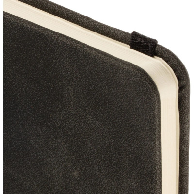 Еженедельник датированный А6 искусственная замша 64 л InFolio Grace чёрный с фиксирующей резинкой - фото 14