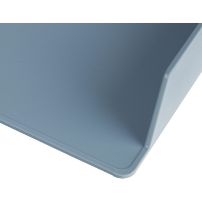 Лоток для бумаг горизонтальный голубой Deli NuSign ENS001 набор 2 лотка+органайзер - фото 3