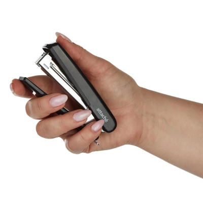 Степлер канцелярский до 12 листов Attache 8209 черный, цена, описание, фото 2 Степлер канцелярский до 12 листов Attache 8209 черный - фото 2