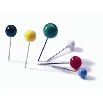 Булавки для пробковых досок 6/15 мм Durable цветные (уп. 50 шт) - фото 2