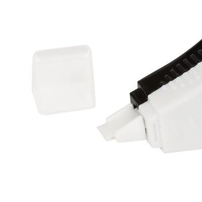 Корректирующая лента 5 мм x 8 м Brauberg Black&White белый корпус - фото 2