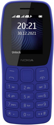 Мобильный телефон Nokia 105 DS синий, цена, описание, фото 1 Мобильный телефон Nokia 105 DS синий - фото 1