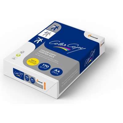 Бумага для цветной лазерной печати А4 Color Copy с покрытием Silk (170 г/м², 250 листов) - фото 1