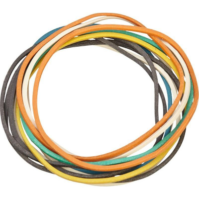 Резинка универсальная 60 мм цветная 500 г, цена, описание, фото 1 Резинка универсальная 60 мм цветная 500 г - фото 1