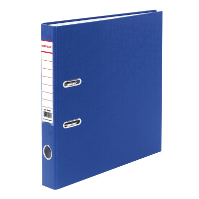 Папка-регистратор А4 50 мм Brauberg cиняя - фото 1