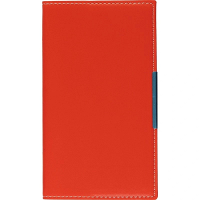 Еженедельник недатированный А6 искусственная кожа 80 л Bruno Visconti Metropol красный - фото 19
