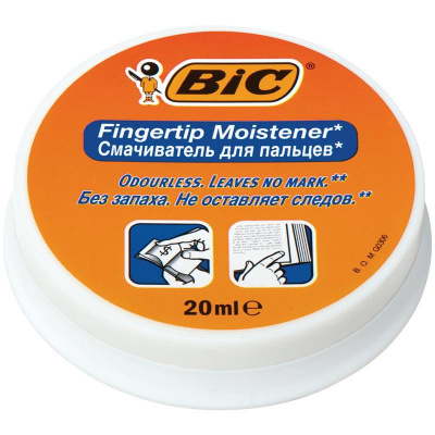 Подушка для смачивания пальцев гелевая BIC - фото 2